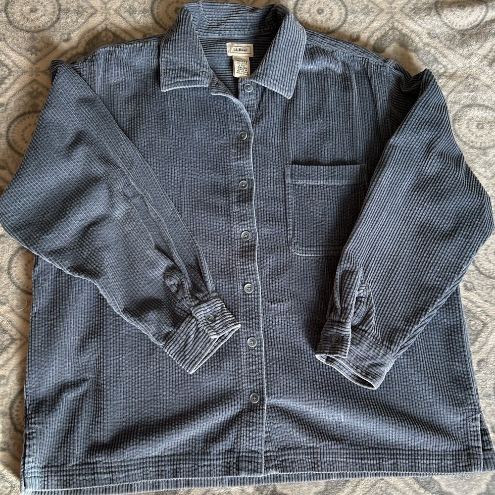 L.L. Bean | Button Up Corduroy shirt shackett